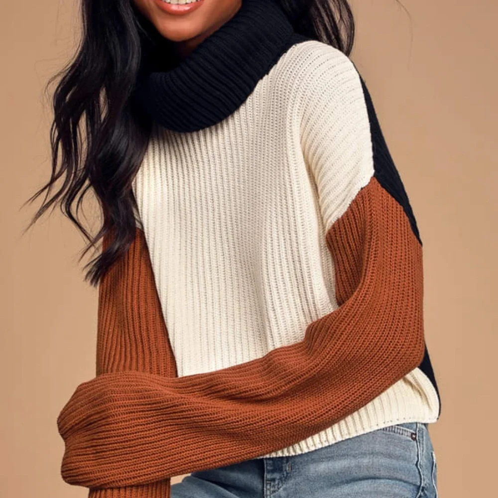 Color Block Oversized Sweater - Picture 5 of 5
